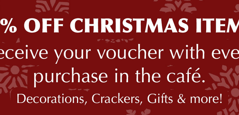 NEW OFFER! – 15% Off Christmas Items
